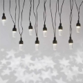 Cadeia luminosa LED de Natal para exterior 10xLED/9,5 m IP44 branco frio