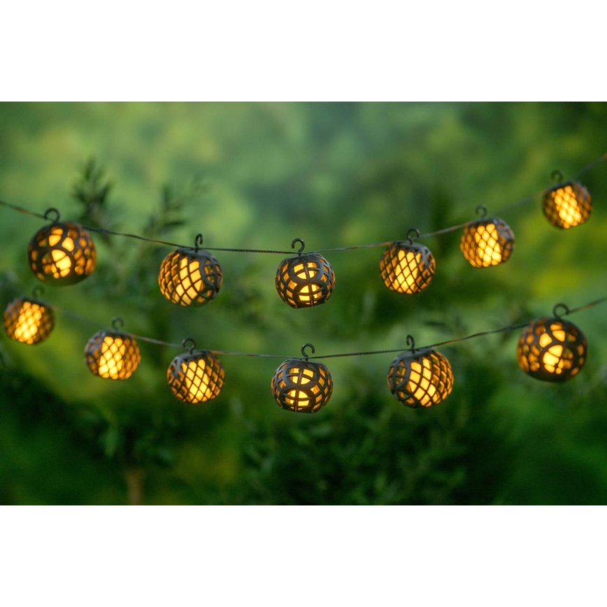 Cadeia Solar LED 3,8m 8xLED/1,2V 600 mAh