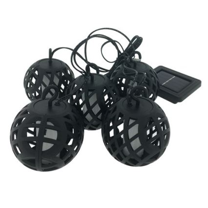 Cadeia Solar LED 60xLED/2m 400 mAh IP44