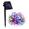 Cadeia Solar LED RGB 50xLED/0,12W/1,2V 1xAA IP44 600 mAh