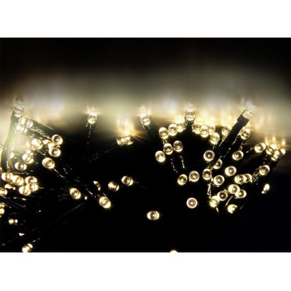 Cadeia Solar LED SHINE 200xLED/1,2V 600 mAh 21,9 m IP44