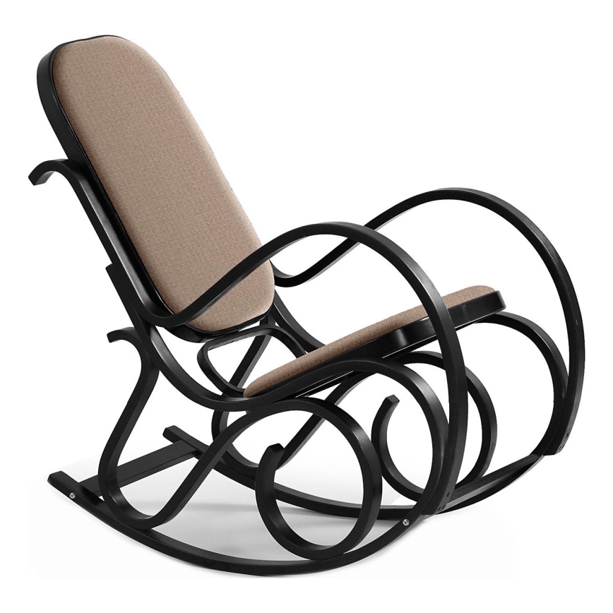Cadeira de baloiço MAX BIS 95x52 cm wenge