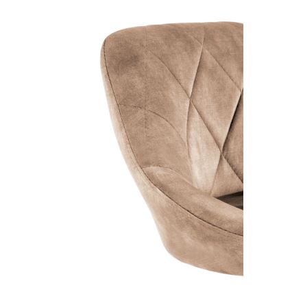 Cadeira de bar 106x47 cm preta/marrom