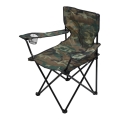 Cadeira de campismo dobrável camuflada