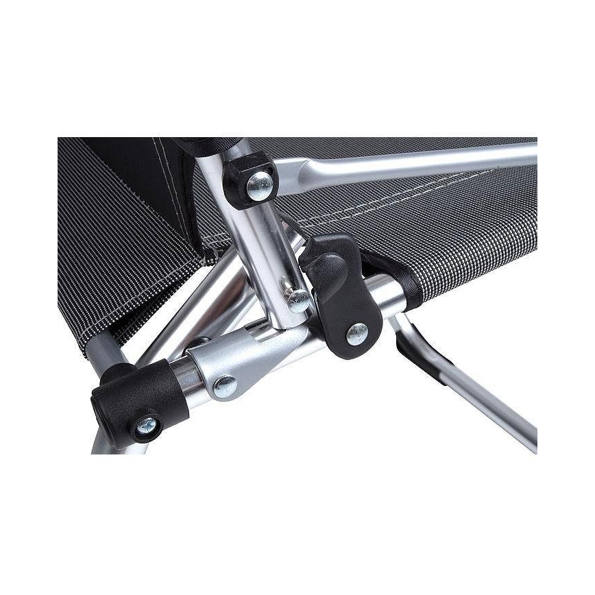 Cadeira de campismo dobrável cinzenta