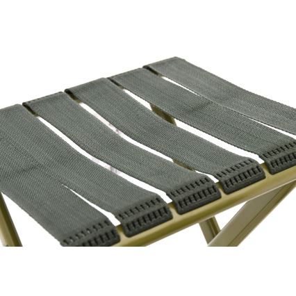 Cadeira de campismo dobrável verde