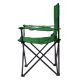 Cadeira de campismo dobrável verde