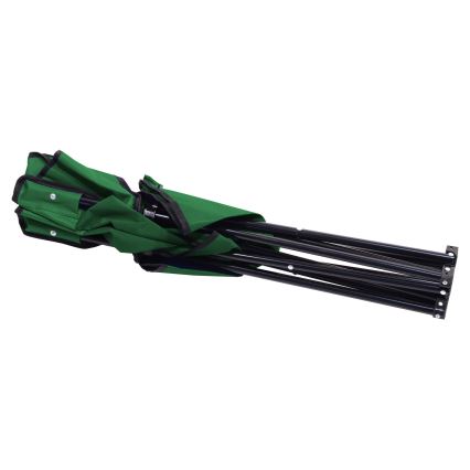 Cadeira de campismo dobrável verde