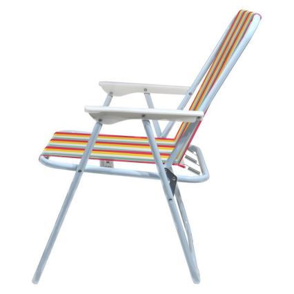 Cadeira de campismo infantil multicolorida