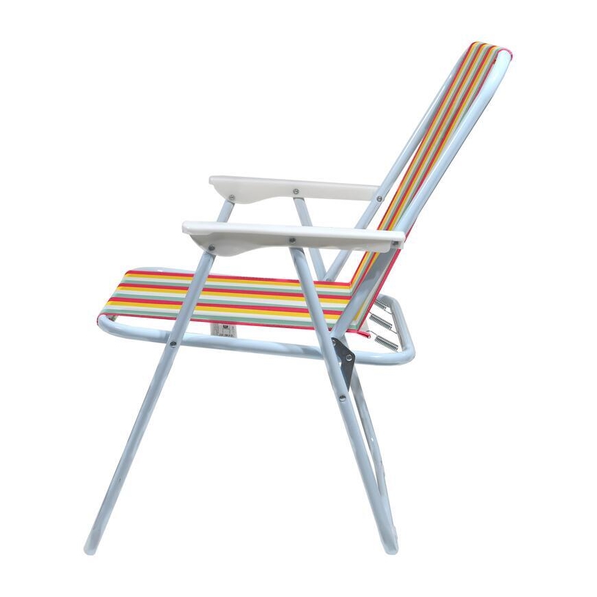 Cadeira de campismo infantil multicolorida