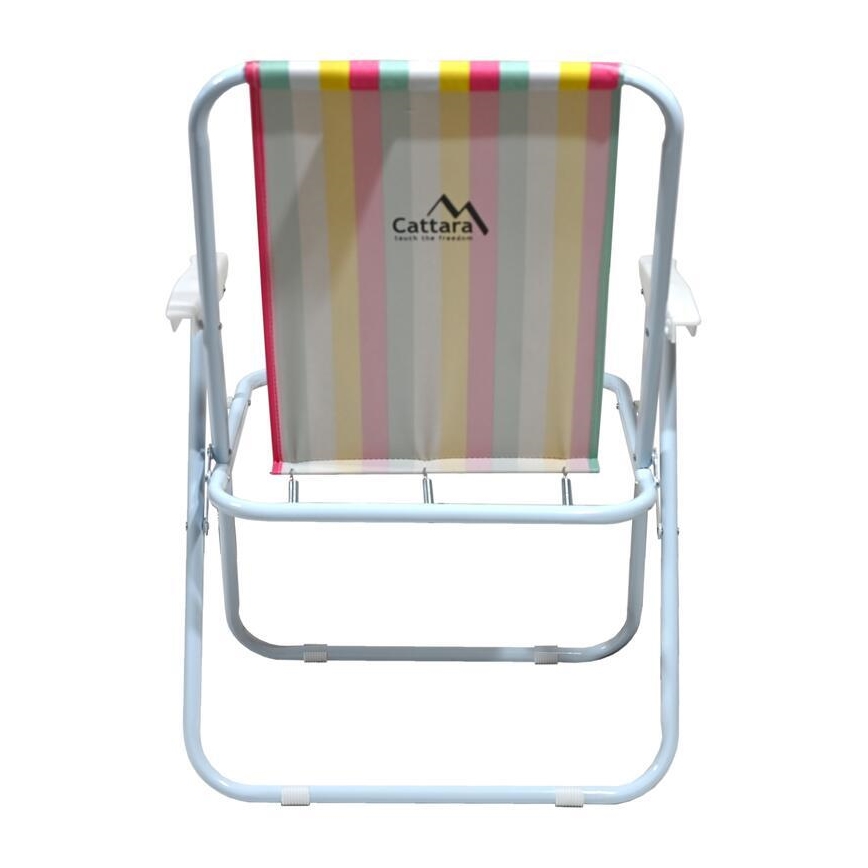 Cadeira de campismo infantil multicolorida