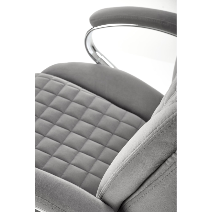 Cadeira de escritório CALMARA cinzenta