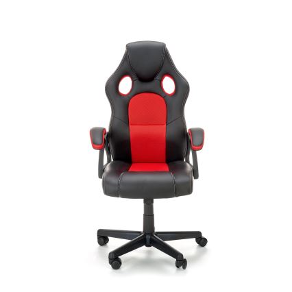 Cadeira de escritório KENU preta/vermelha