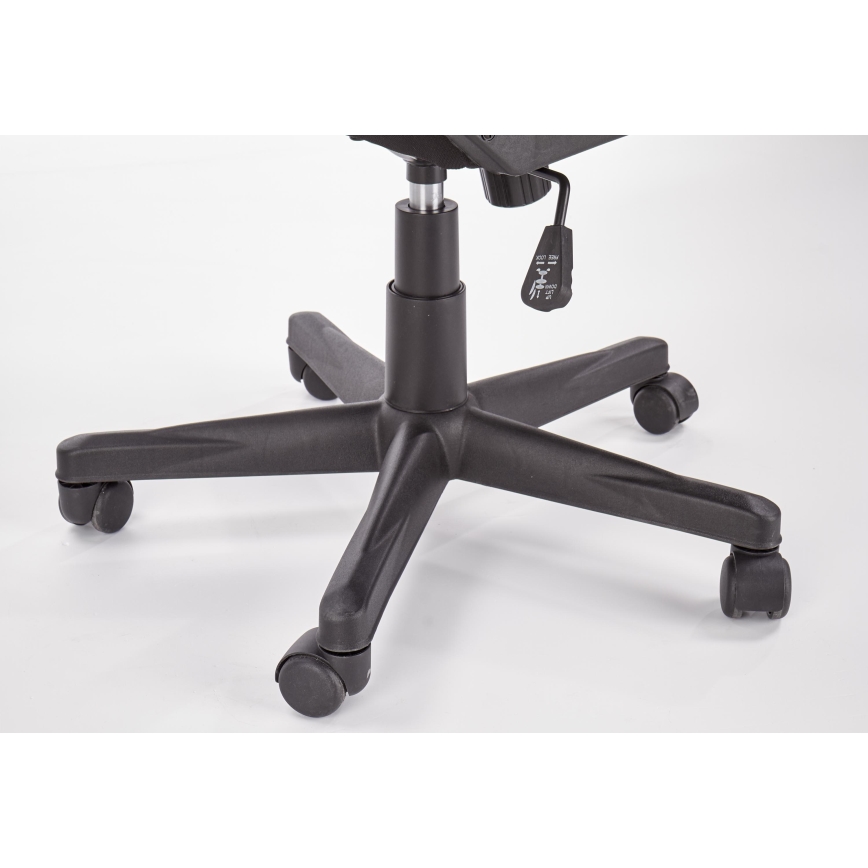 Cadeira de escritório KODA cinzenta clara/azul