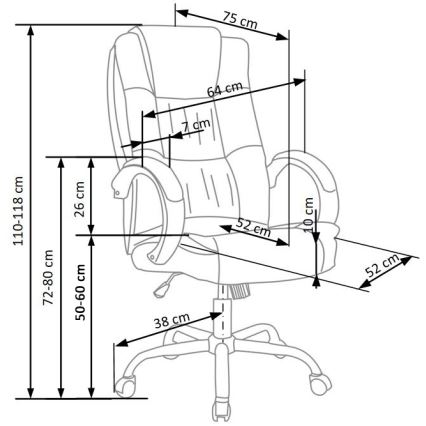 Cadeira de escritório SELO bege