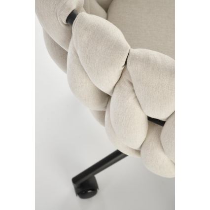 Cadeira de escritório TILOQ creme