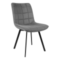 Cadeira de jantar ADINA cinza