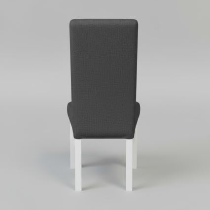 Cadeira de jantar ALISON cinza/branca