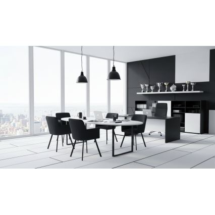 Cadeira de jantar AMELIA preta