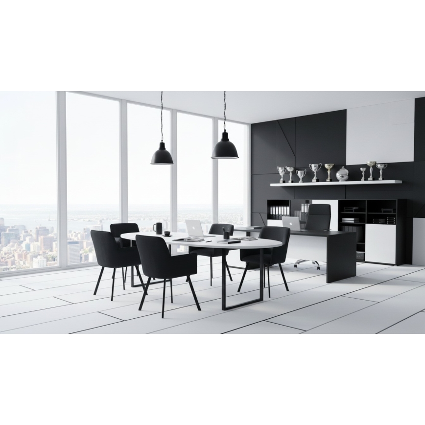 Cadeira de jantar AMELIA preta