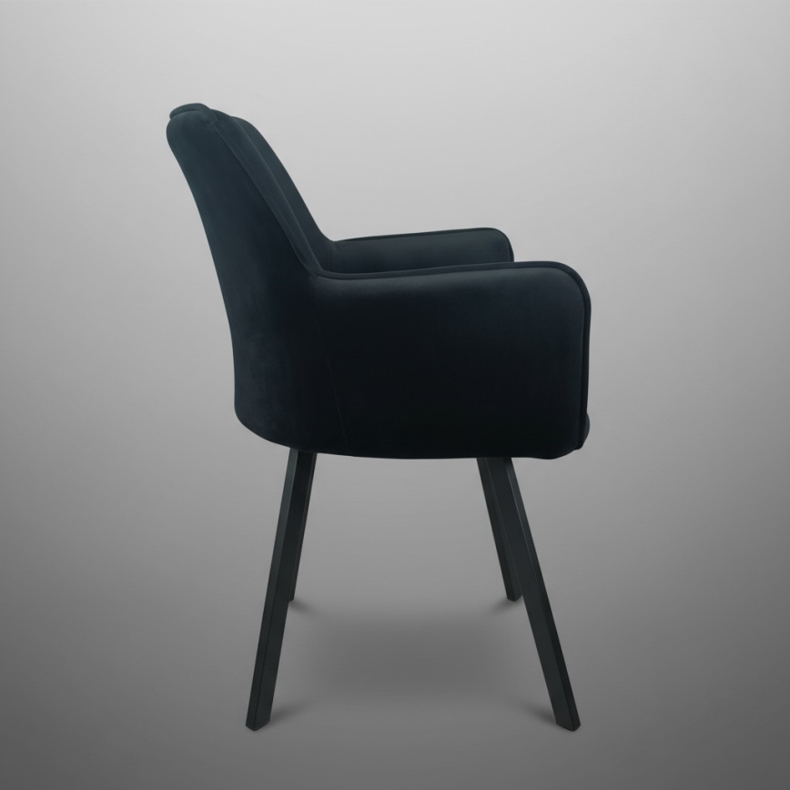 Cadeira de jantar AMELIA preta