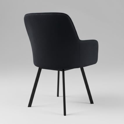 Cadeira de jantar AMELIA preta