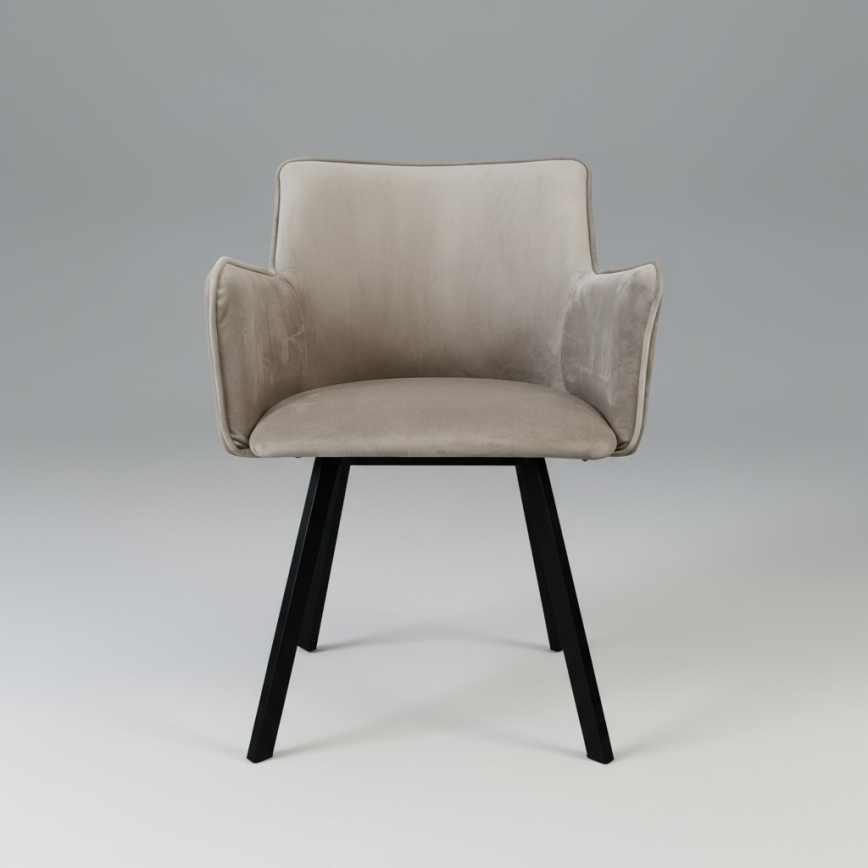 Cadeira de jantar AMELIA taupe