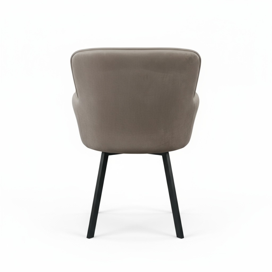 Cadeira de jantar AMELIA taupe