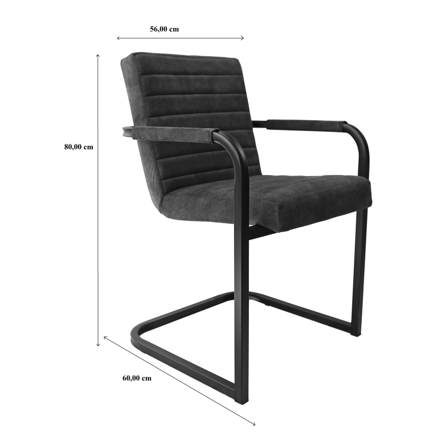 Cadeira de jantar BART castanha