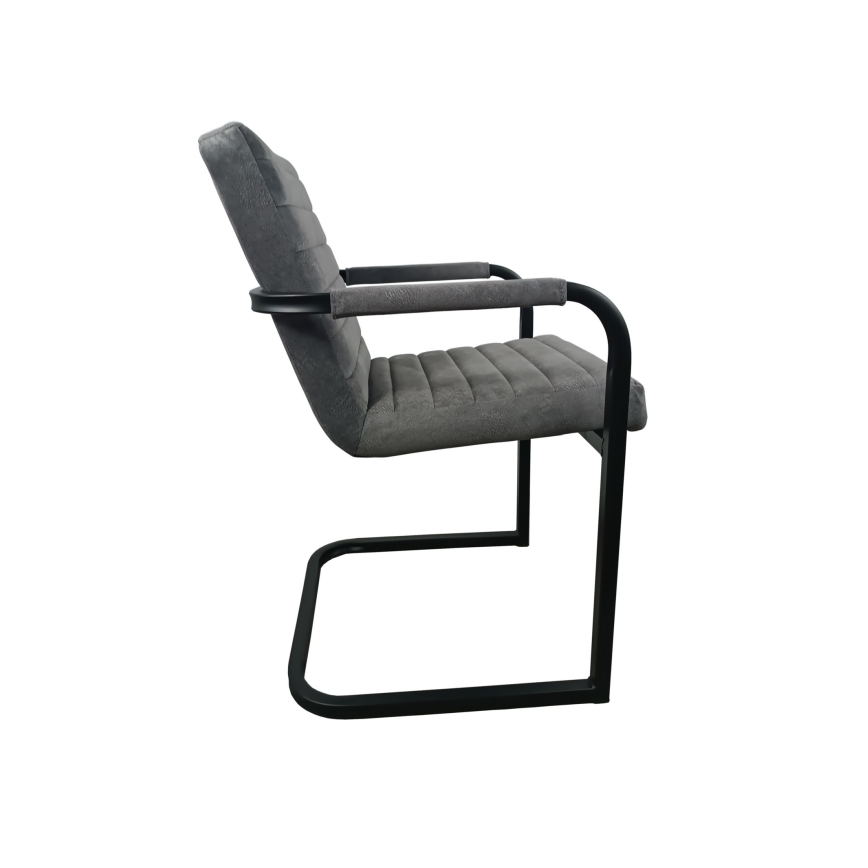 Cadeira de jantar BART cinzenta