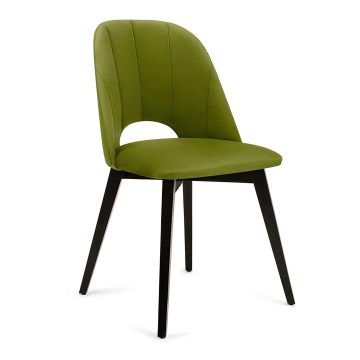 Cadeira de jantar BOVIO 86x48 cm verde claro/buche