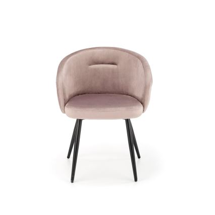 Cadeira de jantar CALMURE rosa