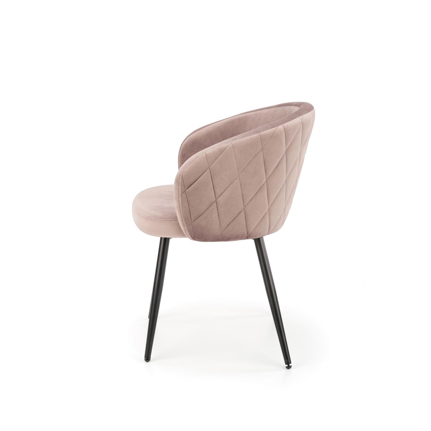 Cadeira de jantar CALMURE rosa