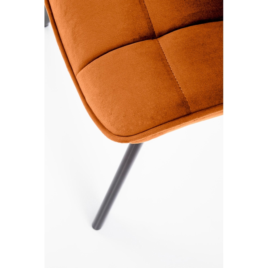 Cadeira de jantar COMORO — 1 unidade, castanho canela