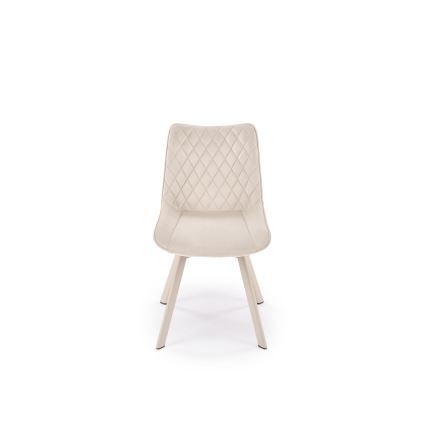 Cadeira de jantar giratória OMBRA, 1 unidade, creme