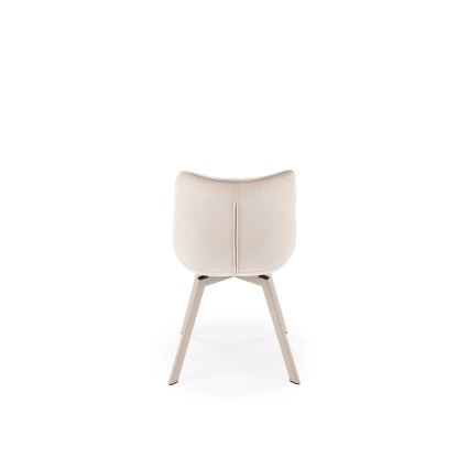 Cadeira de jantar giratória OMBRA, 1 unidade, creme
