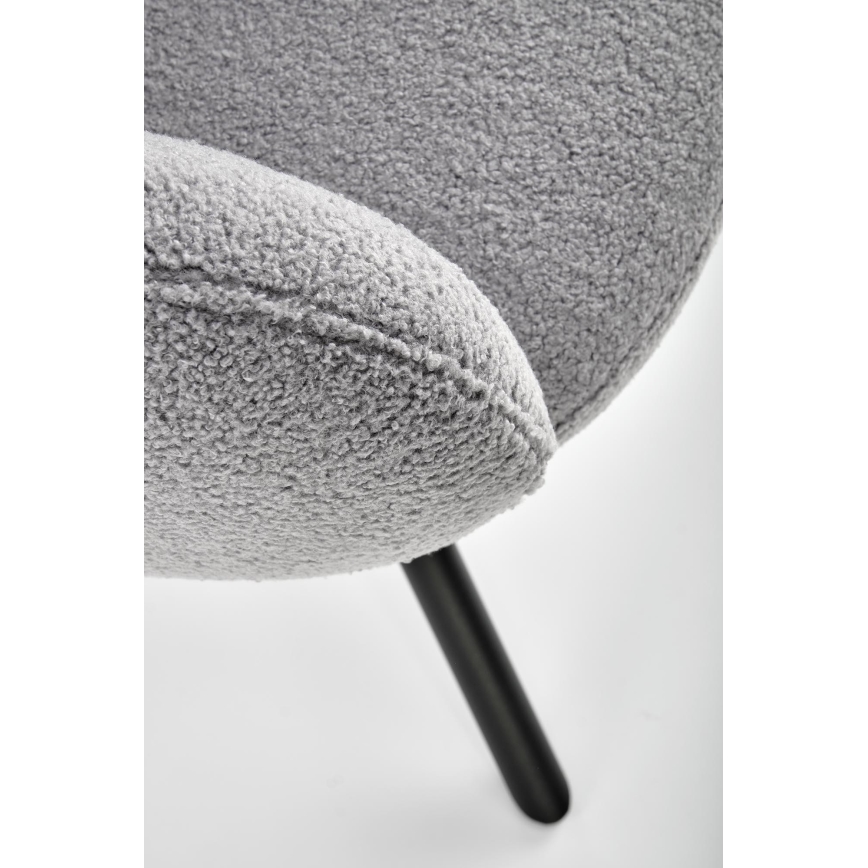 Cadeira de jantar KIVA — 1 unidade, cinzenta