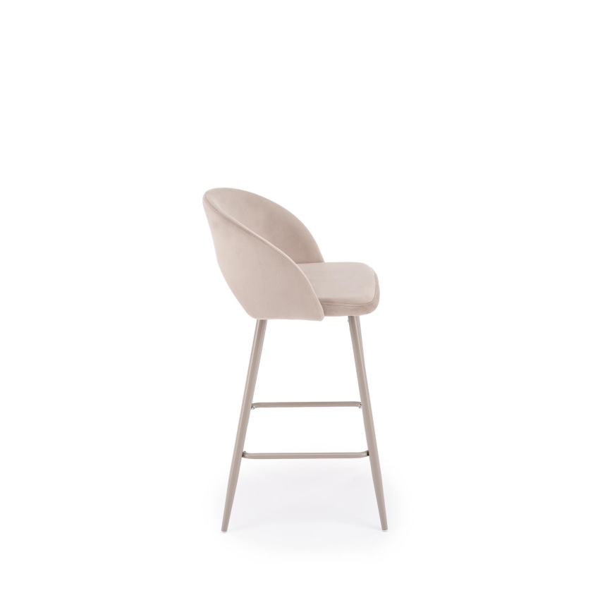 Cadeira de jantar KVEL 1 unidade creme