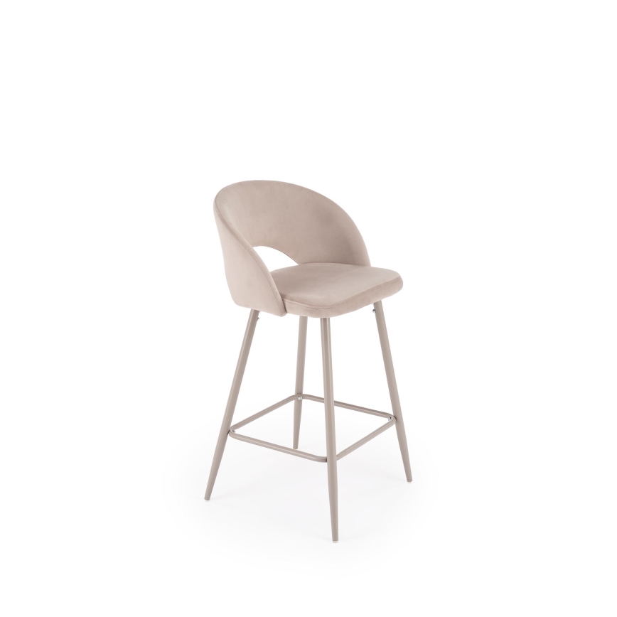 Cadeira de jantar KVEL 1 unidade creme