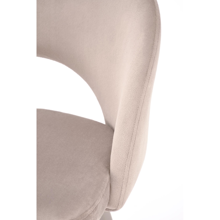 Cadeira de jantar KVEL 1 unidade creme