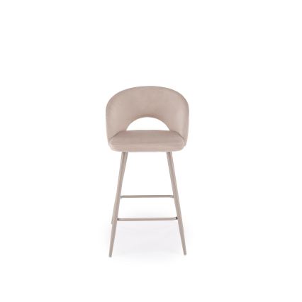 Cadeira de jantar KVEL 1 unidade creme