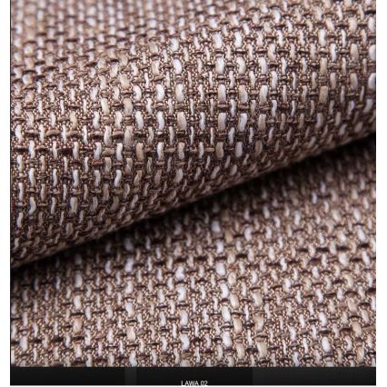 Cadeira de jantar NATE branca/marrom