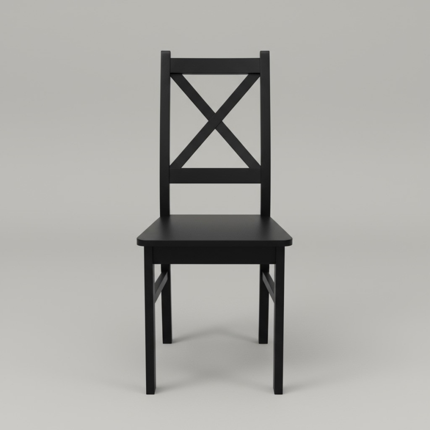 Cadeira de jantar NATE preta