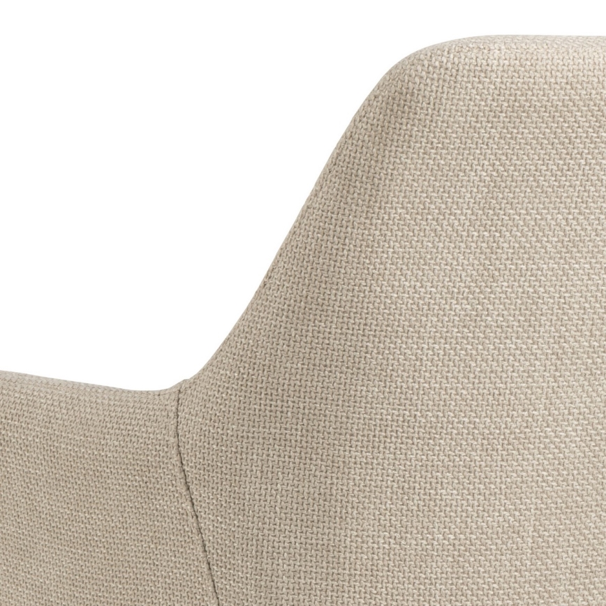 Cadeira de jantar com braços TANYA 1 unidade bege