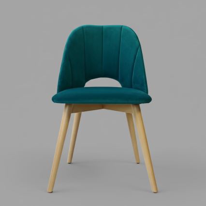 Cadeira de jantar THEO turquesa