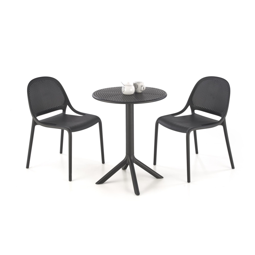 Cadeira de jantar VERUS 1 un. preta