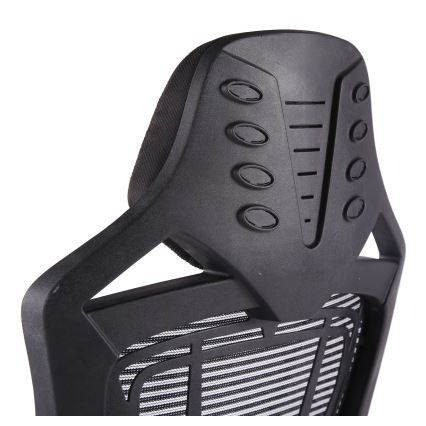 Cadeira de jogo VARR Spider preto/vermelho