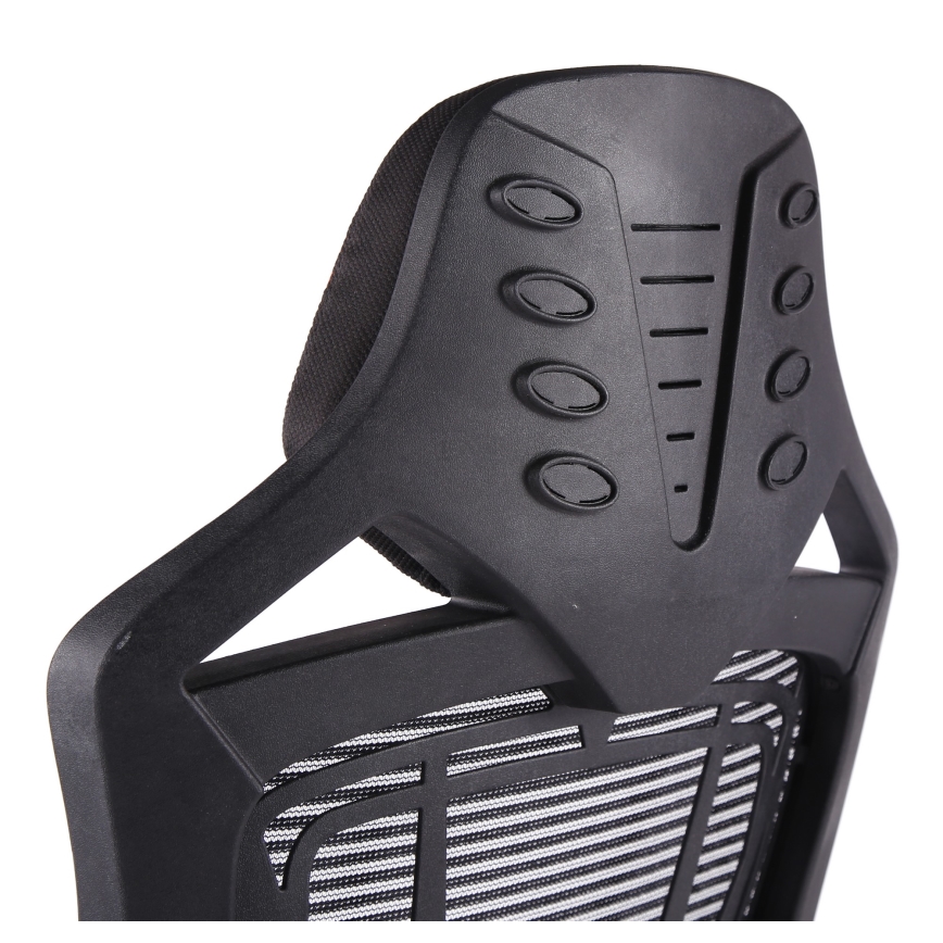 Cadeira de jogo VARR Spider preto/vermelho