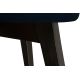Cadeira de refeição BOVIO 86x48 cm azul escuro/faia