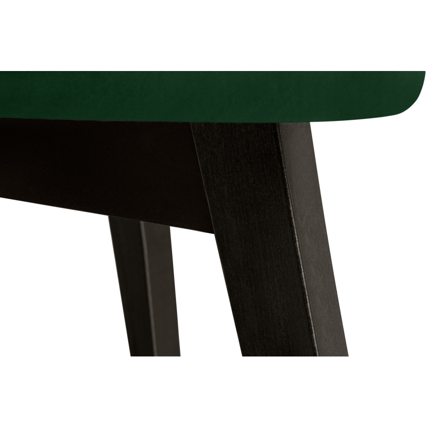 Cadeira de refeição BOVIO 86x48 cm verde escuro/faia
